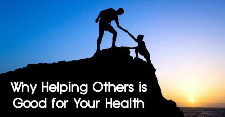 Why Helping Others is Good for Your Health