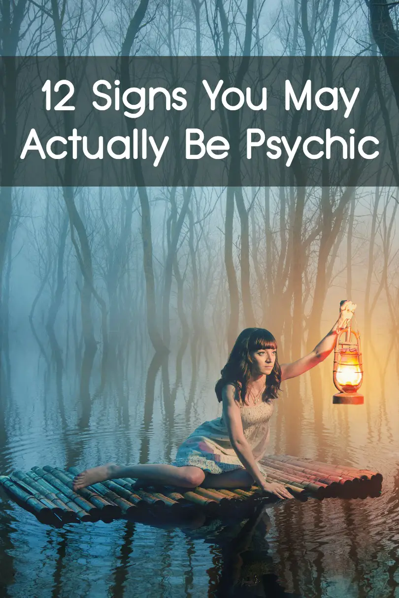 12 Signs You May Actually Be Psychic ~